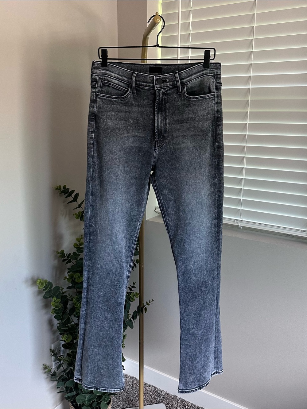 Mother Black/Gray Jeans